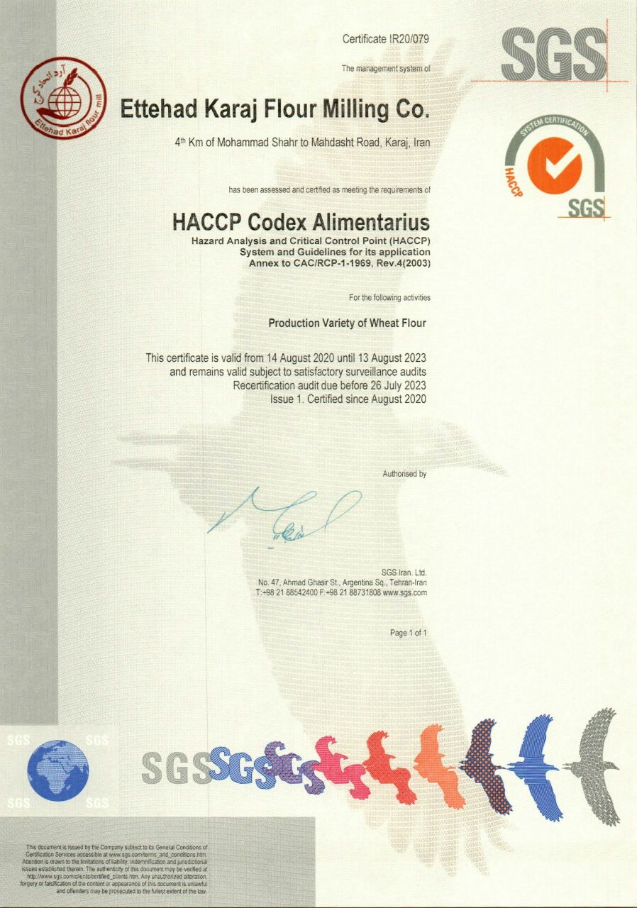 HACCP Codex Alimentarius